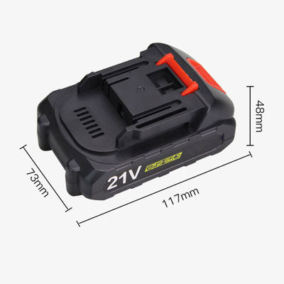 ODM 21 Volt Lithium Battery ,   Power Drill Lithium Battery 334g Weight